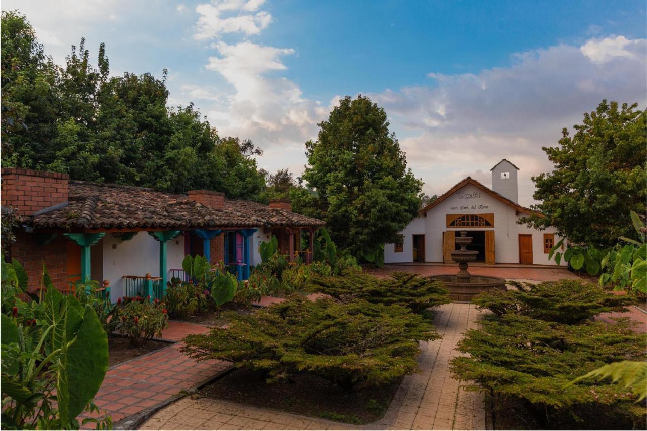 ホテル Termales El Otono La Enea エクステリア 写真 Hacienda San José de San Miguel