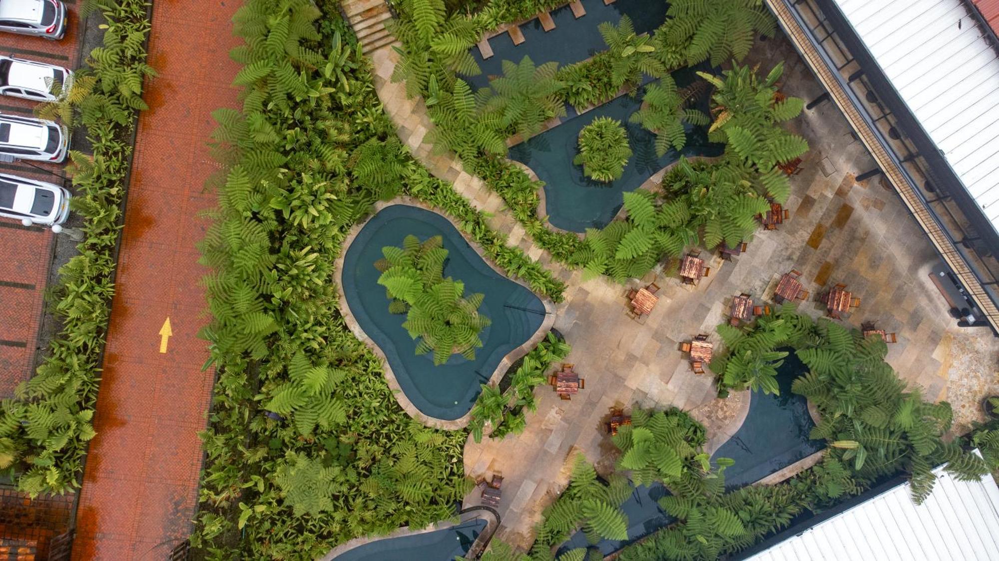 ホテル Termales El Otono La Enea エクステリア 写真 The park